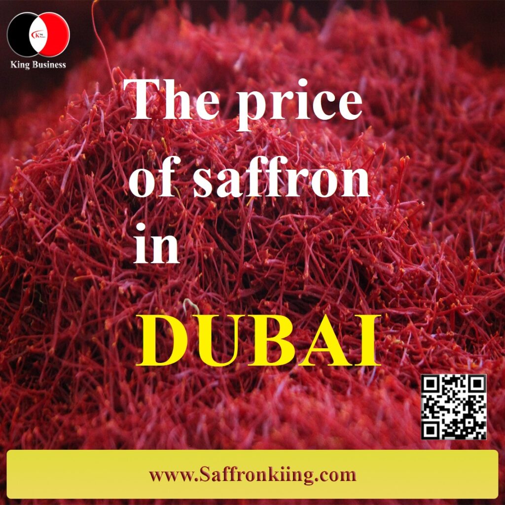 El precio del azafrán en Dubai